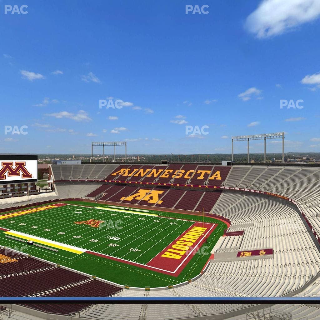 Huntington Bank Stadium - Section Suite 4 Seat View