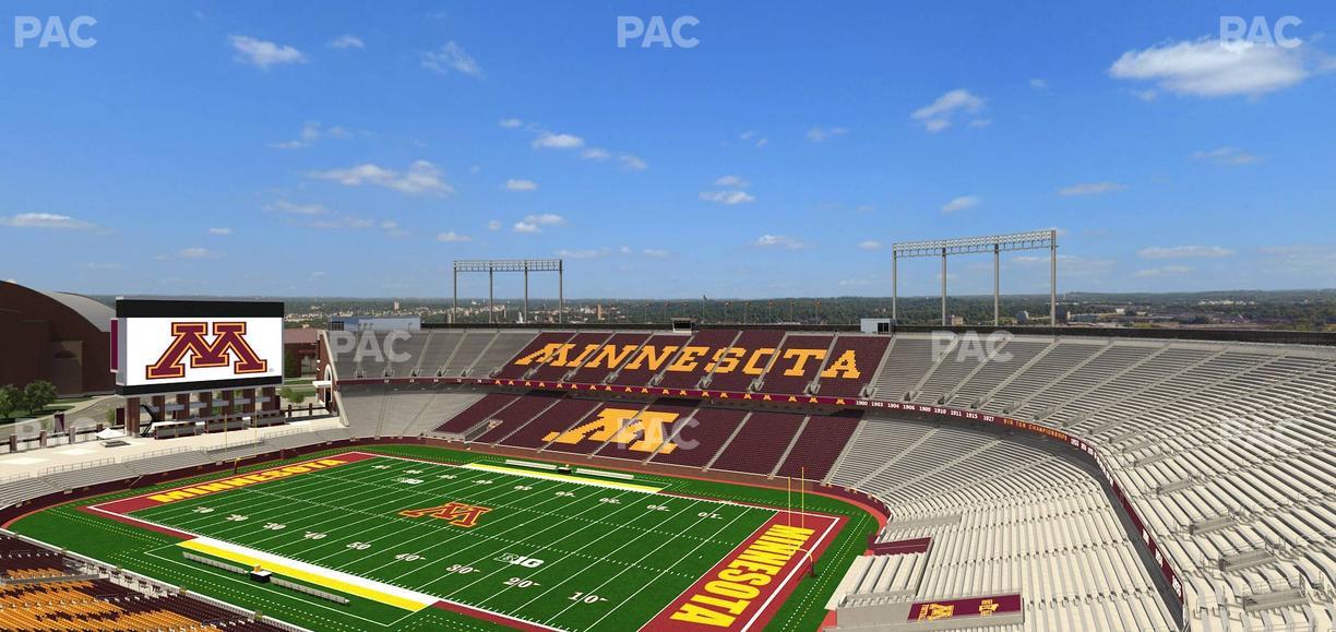 Huntington Bank Stadium - Section Suite 4 Seat View