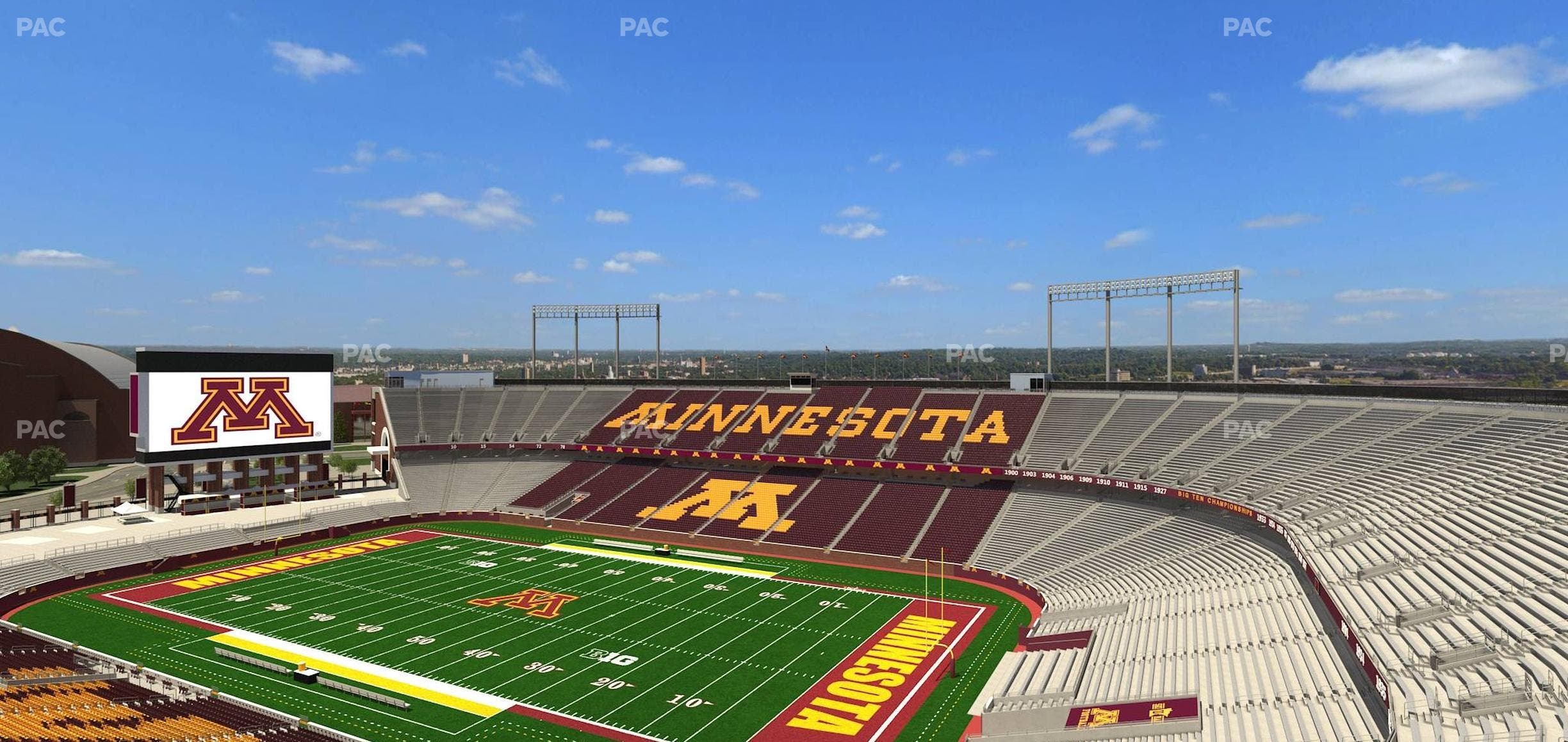 Huntington Bank Stadium - Section Suite 4 Seat View