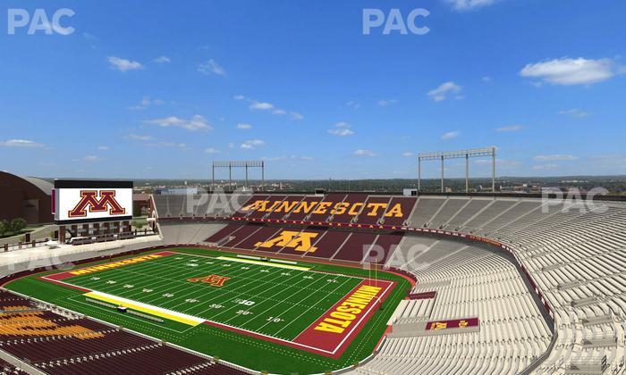 Huntington Bank Stadium - Section Suite 4 Seat View