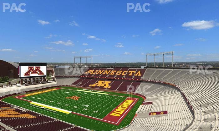 Huntington Bank Stadium - Section Suite 4 Seat View