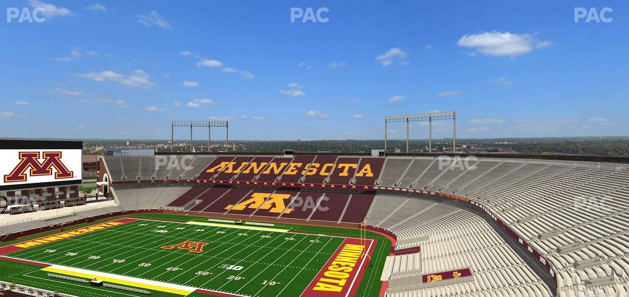 Huntington Bank Stadium - Section Suite 6 Seat View