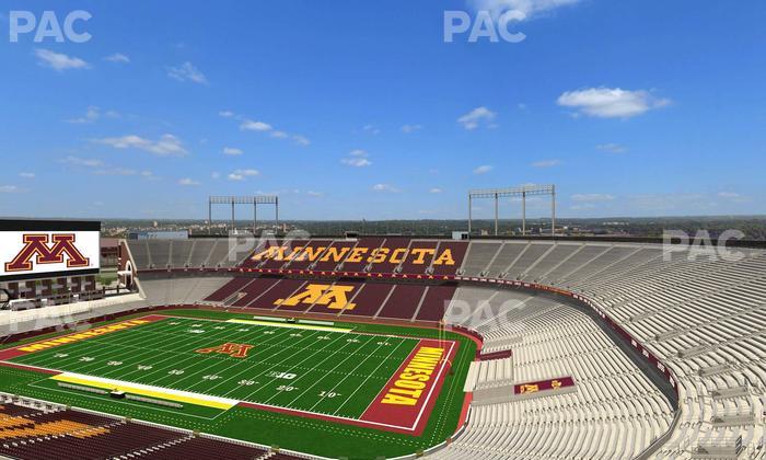 Huntington Bank Stadium - Section Suite 6 Seat View