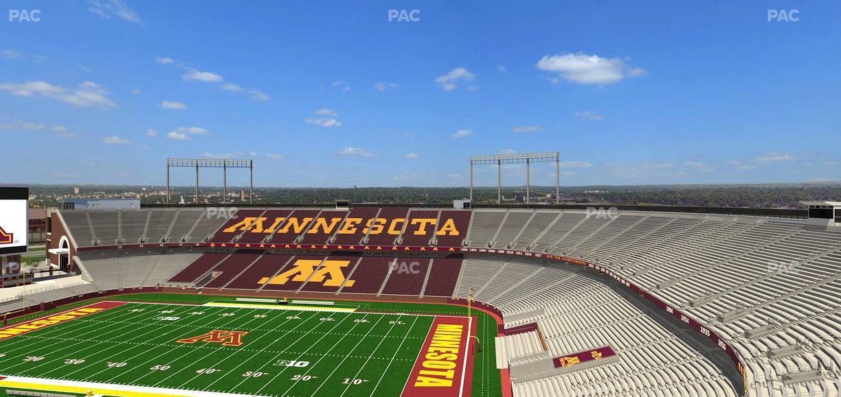 Huntington Bank Stadium - Section Suite 8 Seat View