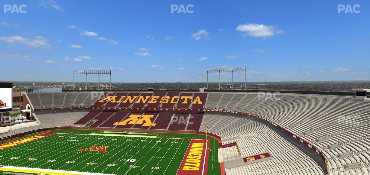 Huntington Bank Stadium - Section Suite 8 Seat View