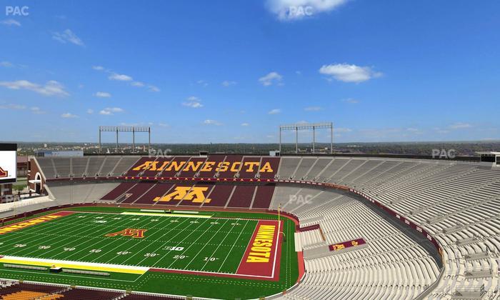 Huntington Bank Stadium - Section Suite 8 Seat View