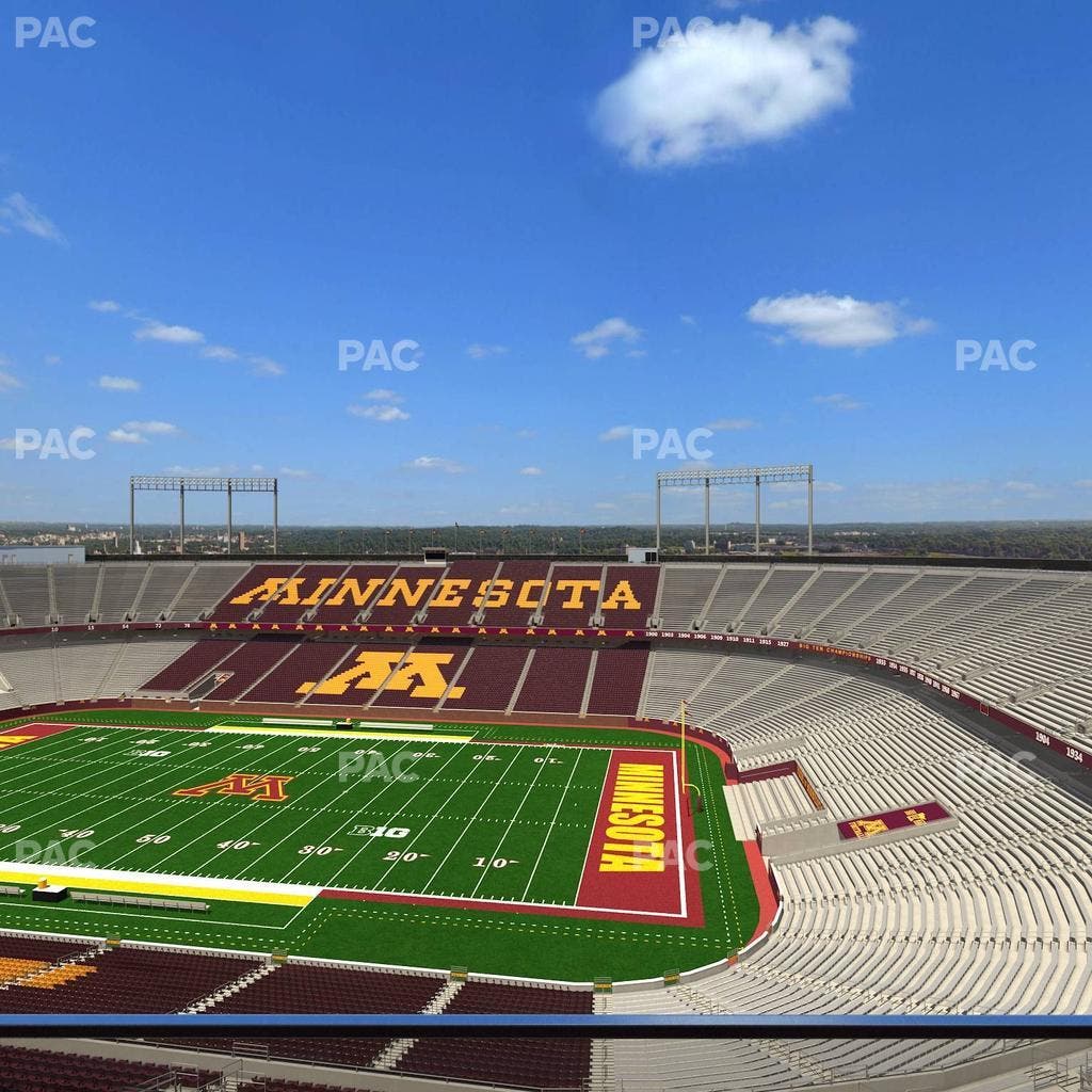 Huntington Bank Stadium - Section Suite 9 Seat View