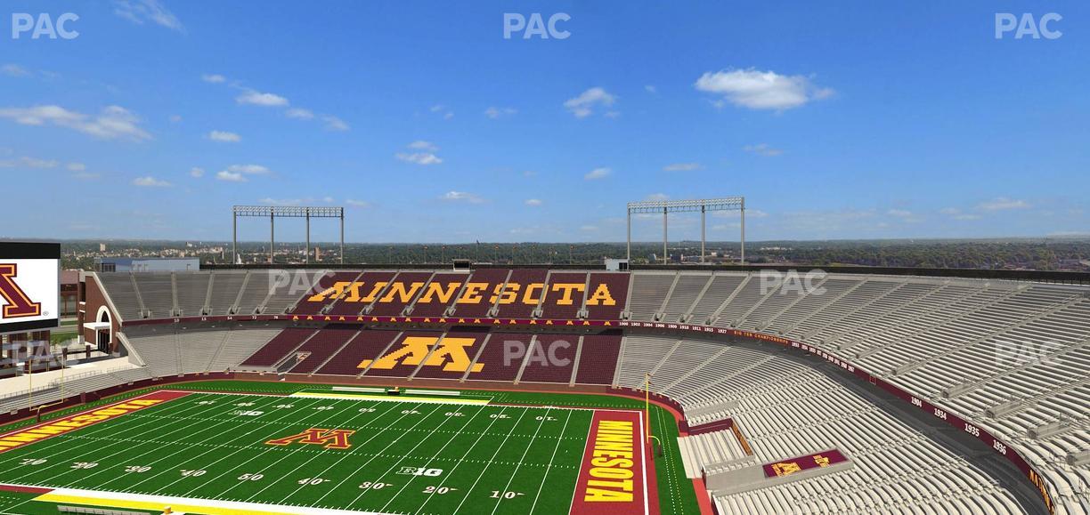 Huntington Bank Stadium - Section Suite 9 Seat View