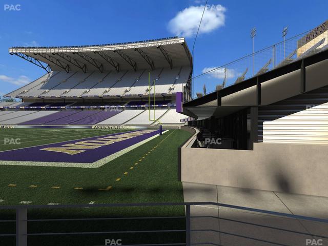 Husky Stadium - Section 101 Seat View