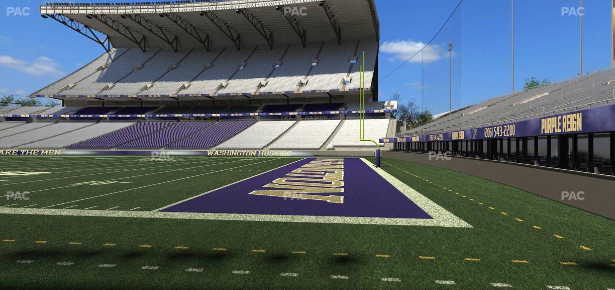 Husky Stadium - Section 102 Seat View