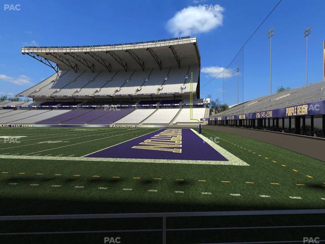 Husky Stadium - Section 102 Seat View