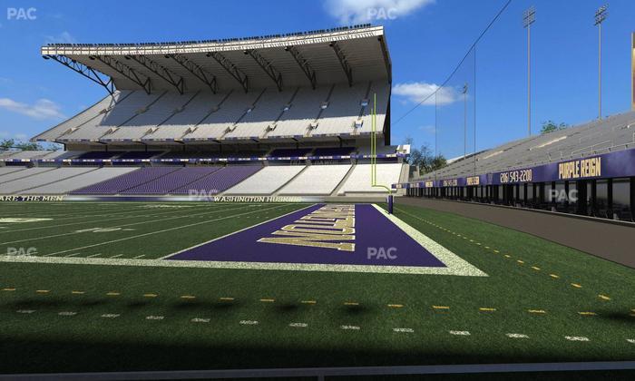 Husky Stadium - Section 102 Seat View