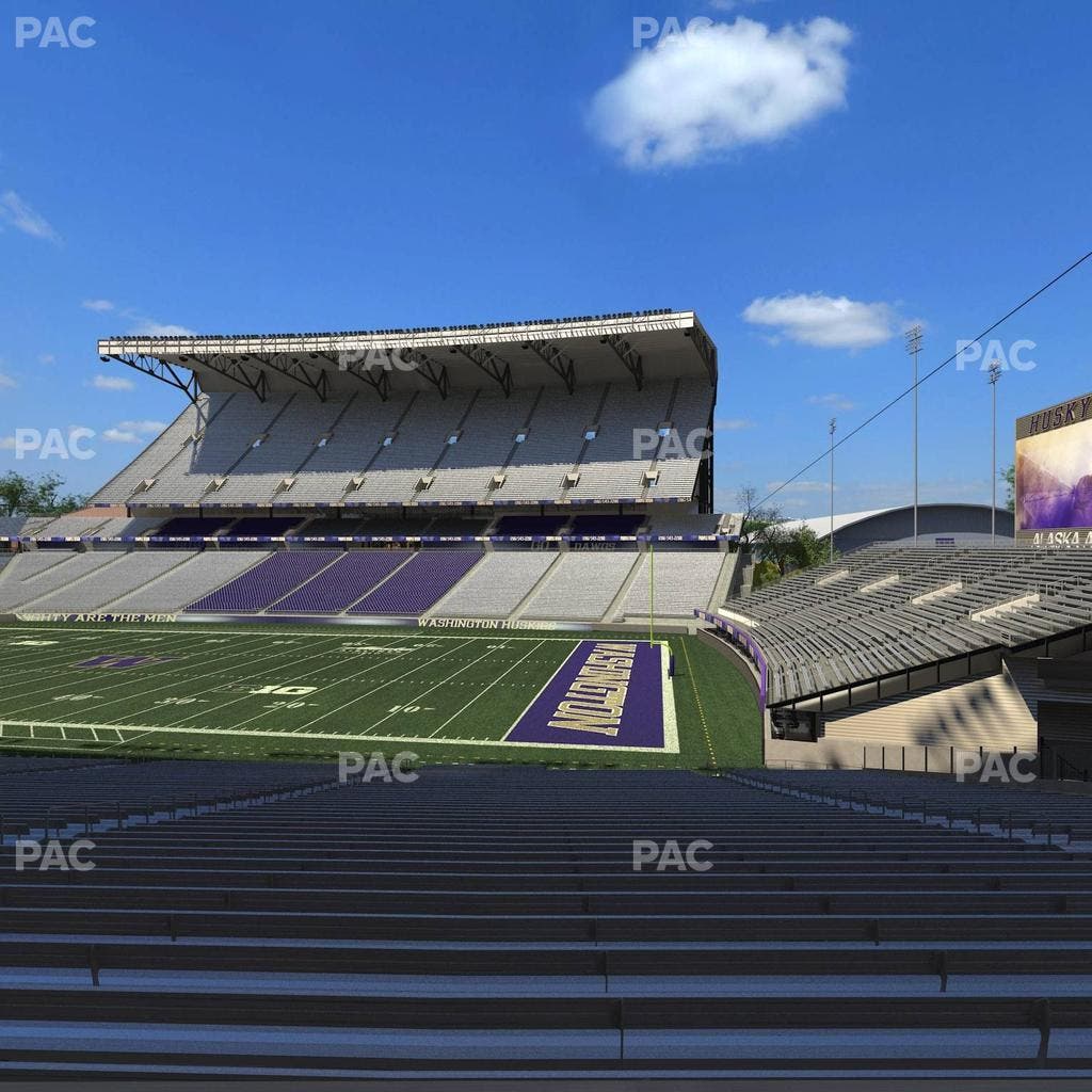 Husky Stadium - Section 102 Seat View