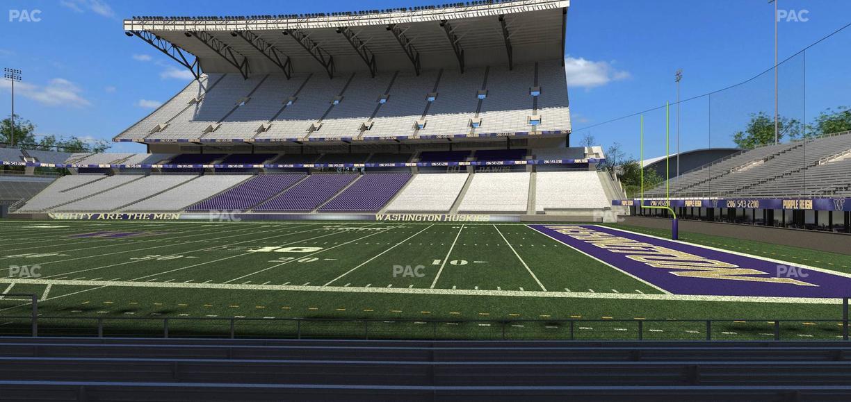 Husky Stadium - Section 103 Seat View
