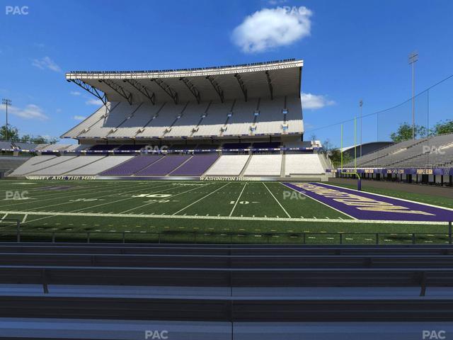 Husky Stadium - Section 103 Seat View