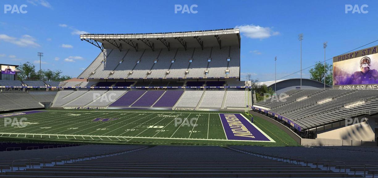 Husky Stadium - Section 103 Seat View