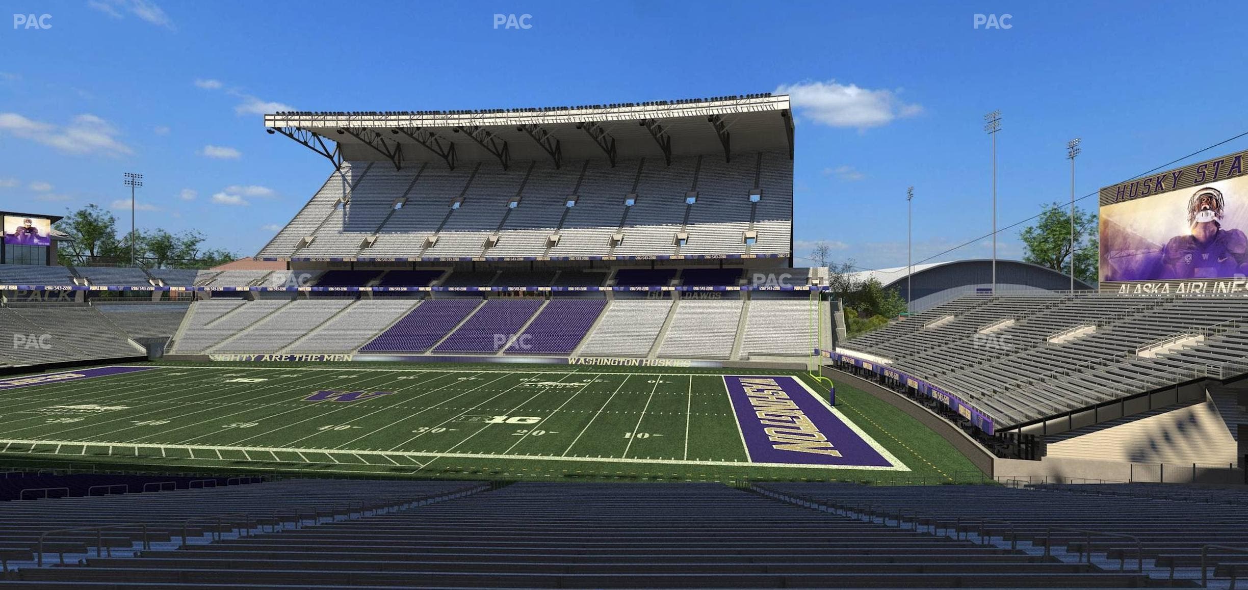 Husky Stadium - Section 103 Seat View