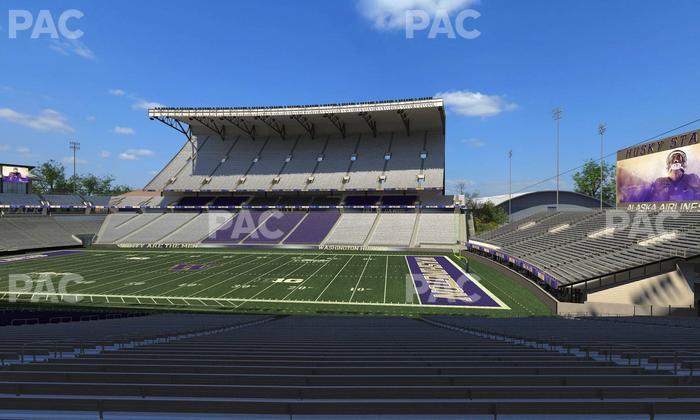 Husky Stadium - Section 103 Seat View