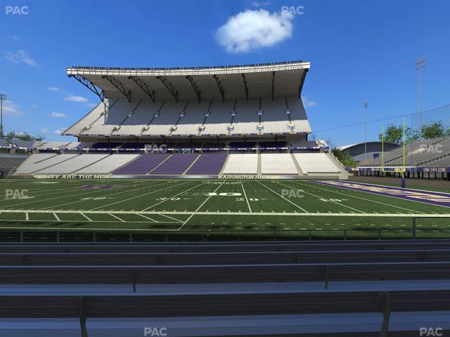 Husky Stadium - Section 104 Seat View