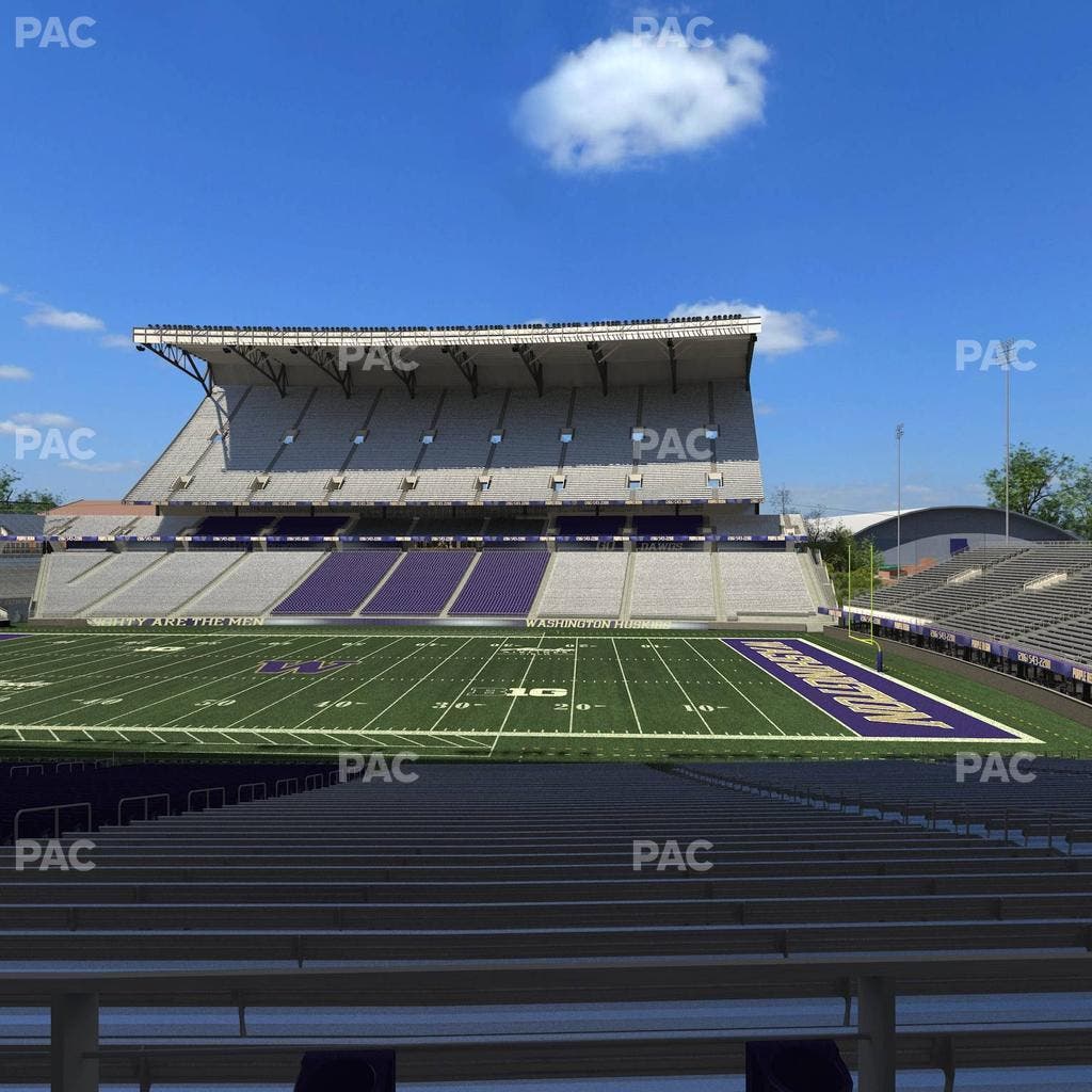 Husky Stadium - Section 104 Seat View