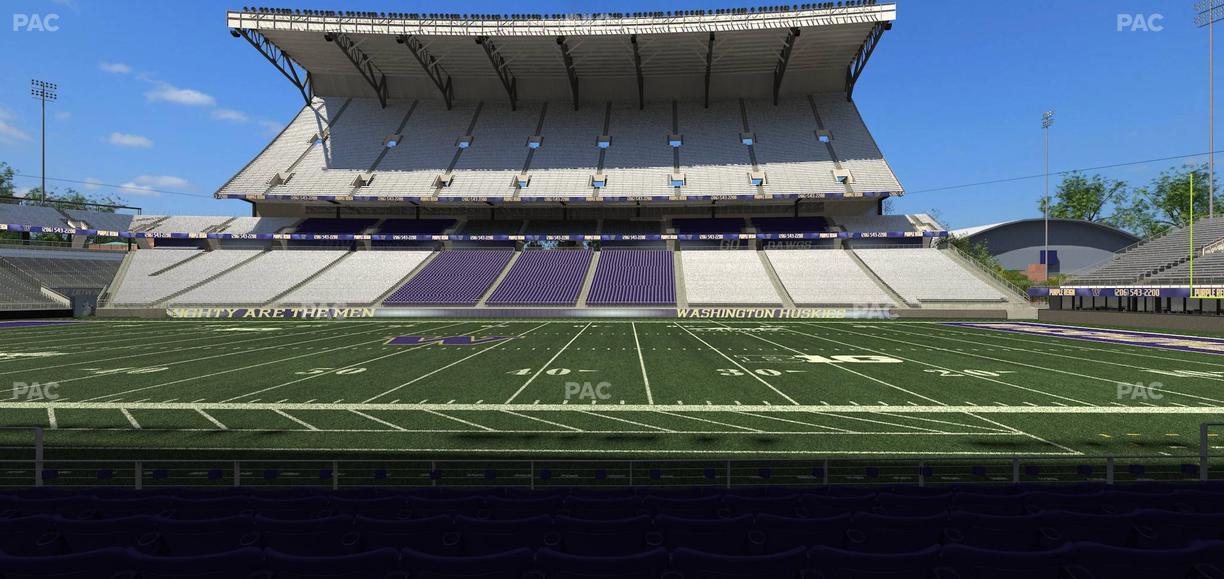 Husky Stadium - Section 105 Seat View