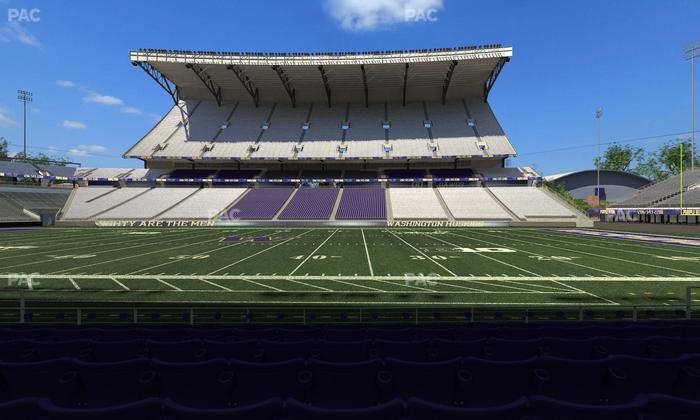 Husky Stadium - Section 105 Seat View