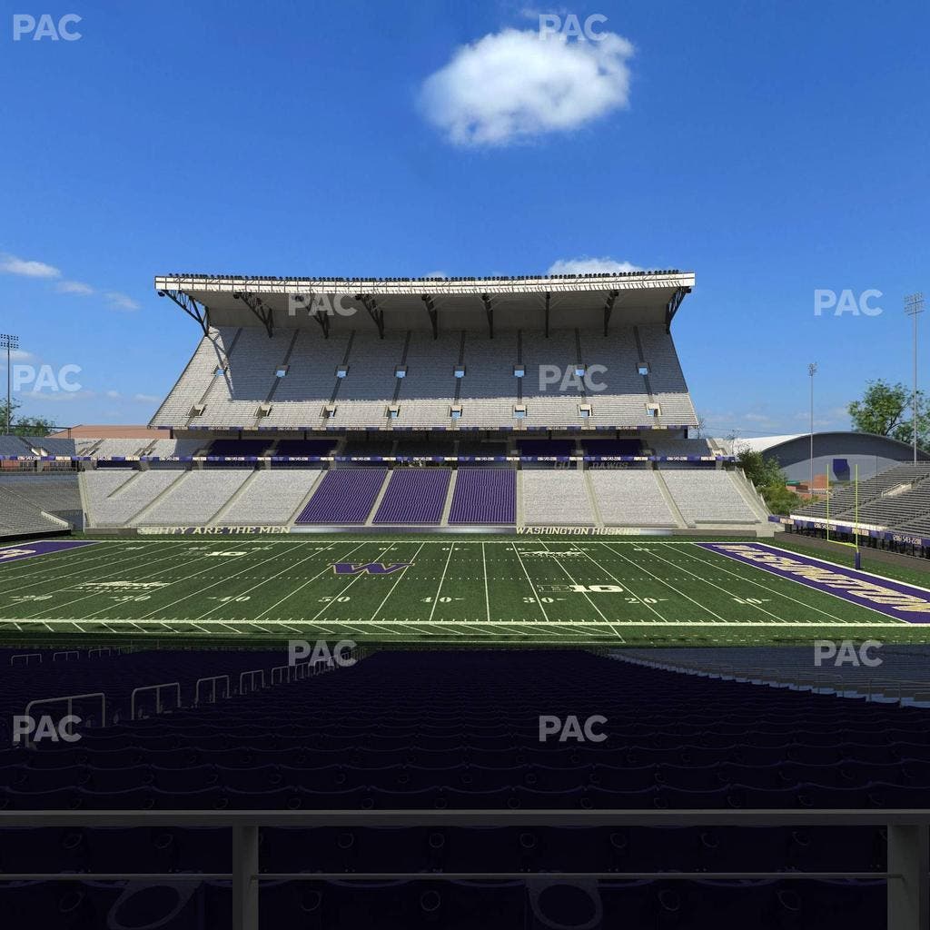 Husky Stadium - Section 105 Seat View