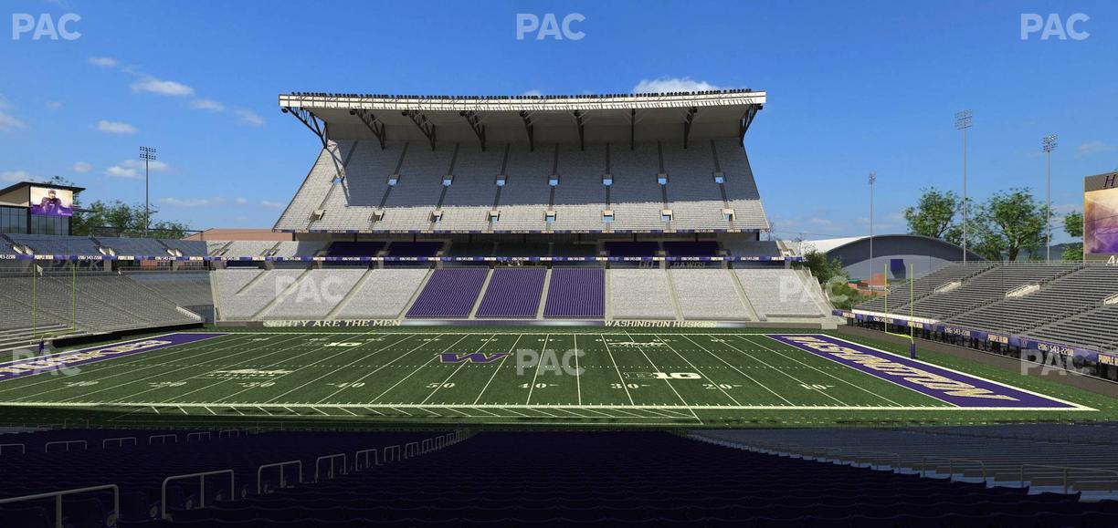 Husky Stadium - Section 105 Seat View