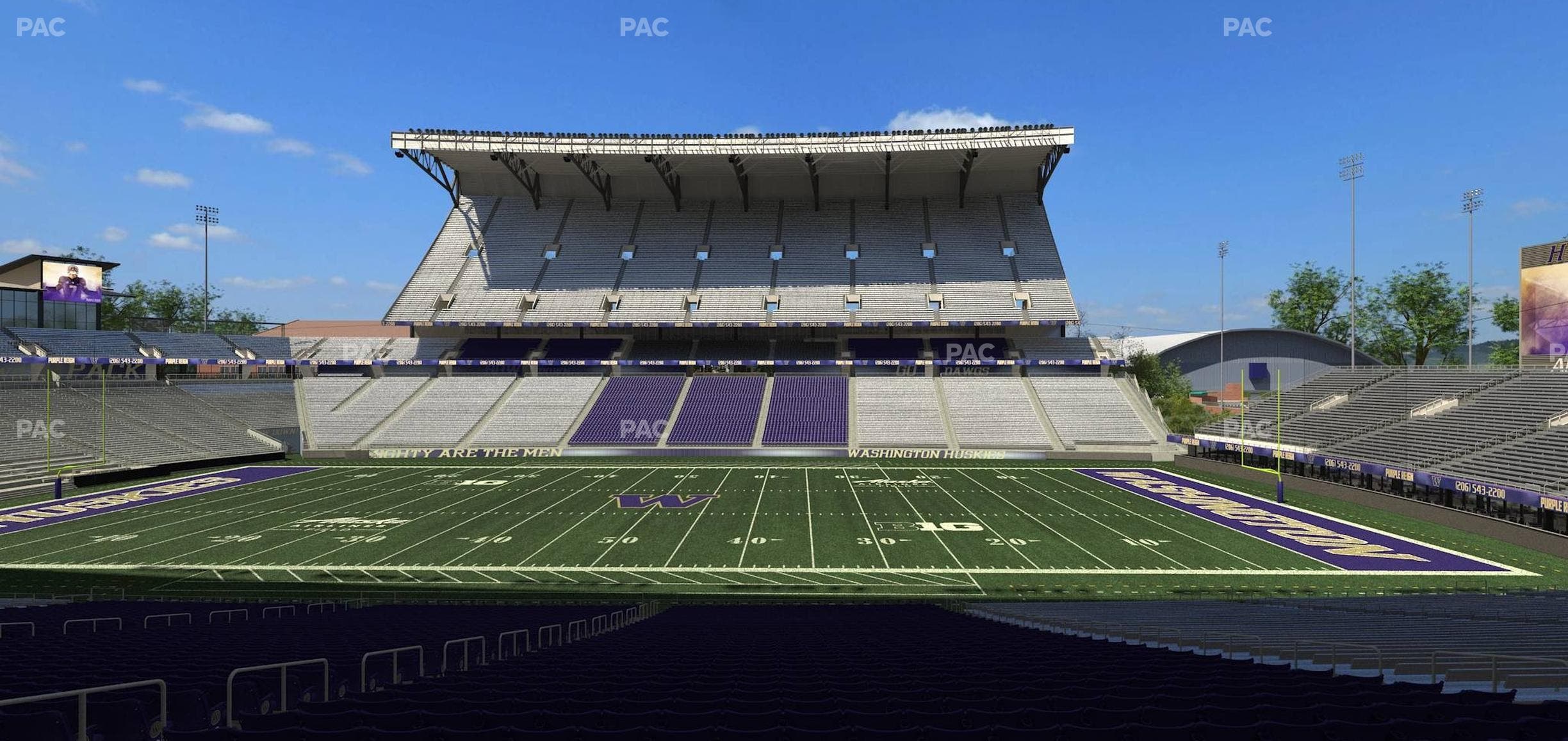 Husky Stadium - Section 105 Seat View