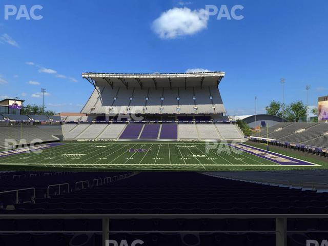 Husky Stadium - Section 105 Seat View