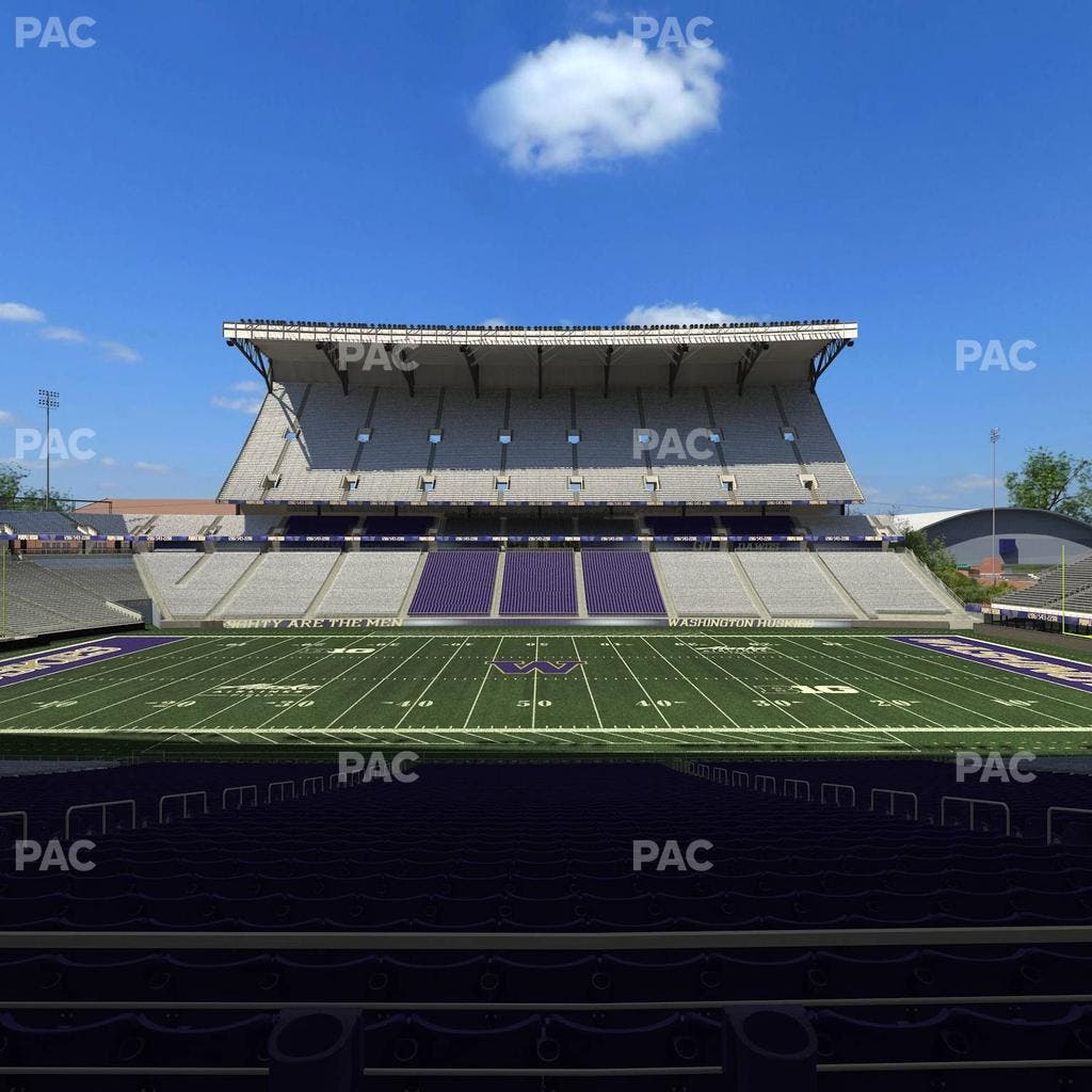 Husky Stadium - Section 106 Seat View