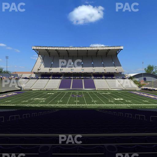 Husky Stadium - Section 106 Seat View