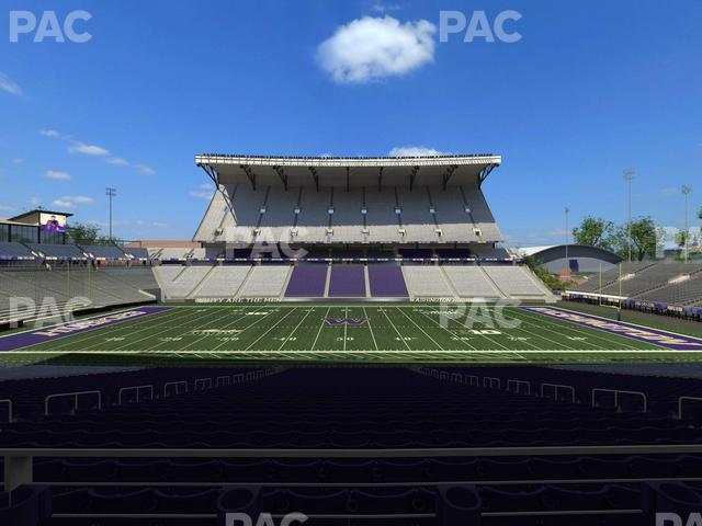 Husky Stadium - Section 106 Seat View
