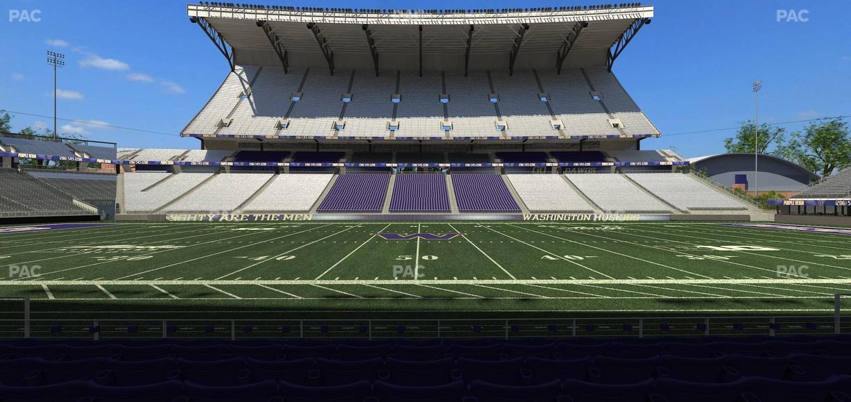 Husky Stadium - Section 106 Seat View