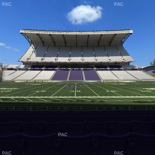 Husky Stadium - Section 106 Seat View