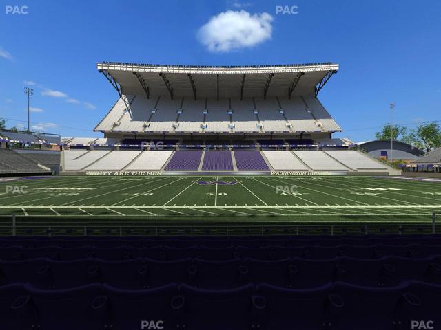 Husky Stadium - Section 106 Seat View