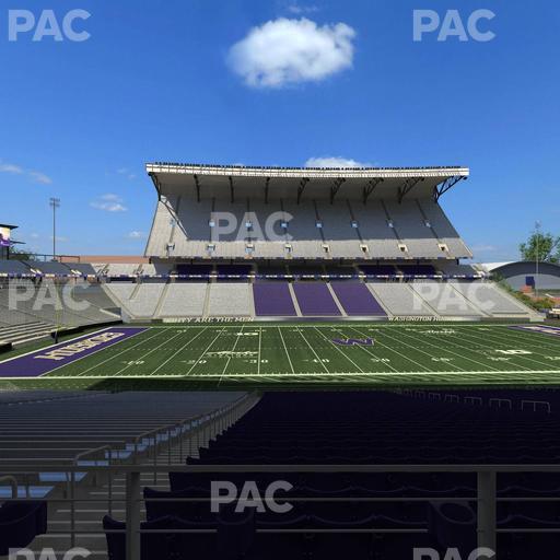Husky Stadium - Section 107 Seat View