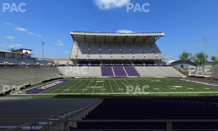 Husky Stadium - Section 107 Seat View