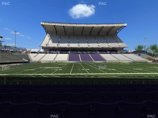Husky Stadium - Section 107 Seat View