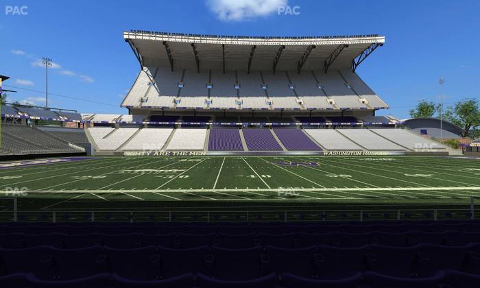Husky Stadium - Section 107 Seat View