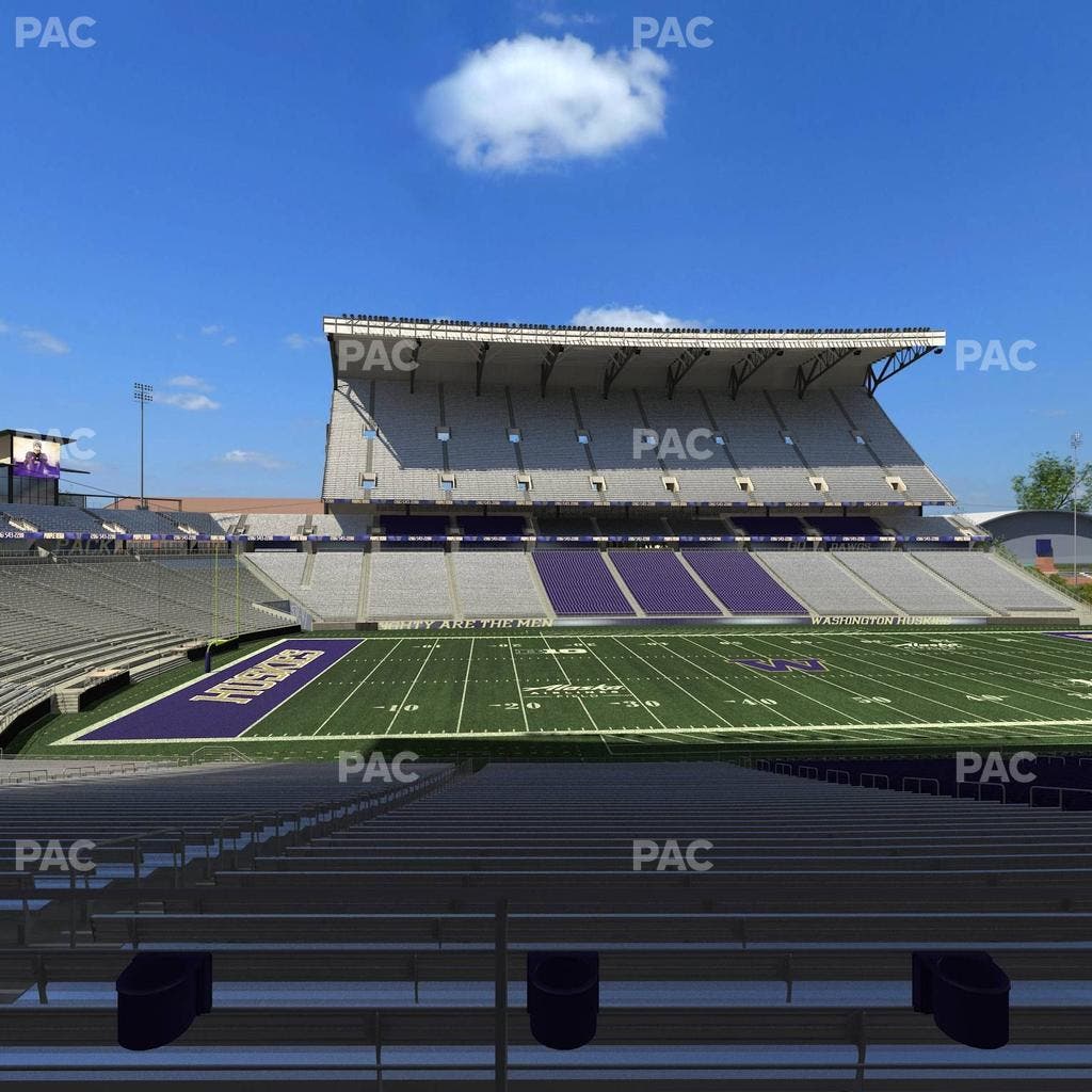 Husky Stadium - Section 108 Seat View