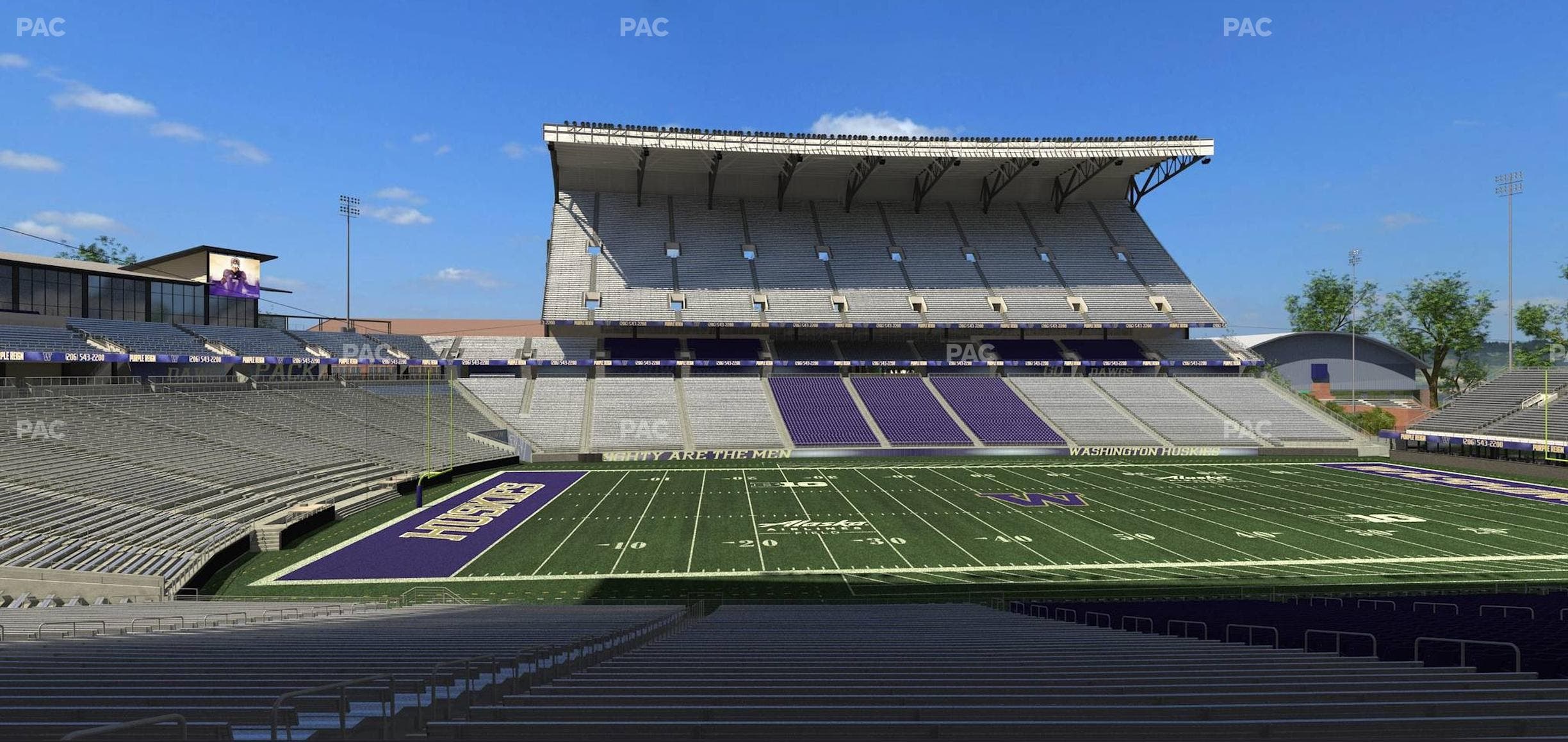 Husky Stadium - Section 108 Seat View