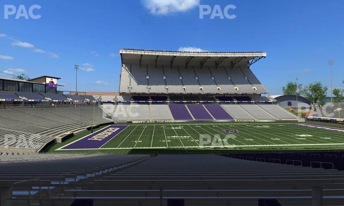 Husky Stadium - Section 108 Seat View