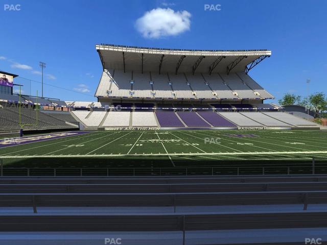 Husky Stadium - Section 108 Seat View