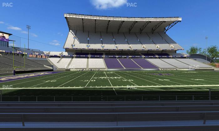 Husky Stadium - Section 108 Seat View