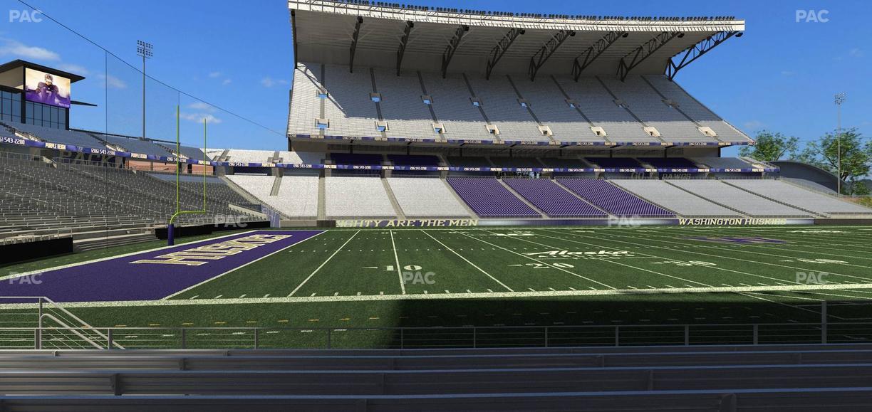 Husky Stadium - Section 109 Seat View