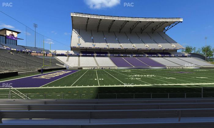 Husky Stadium - Section 109 Seat View