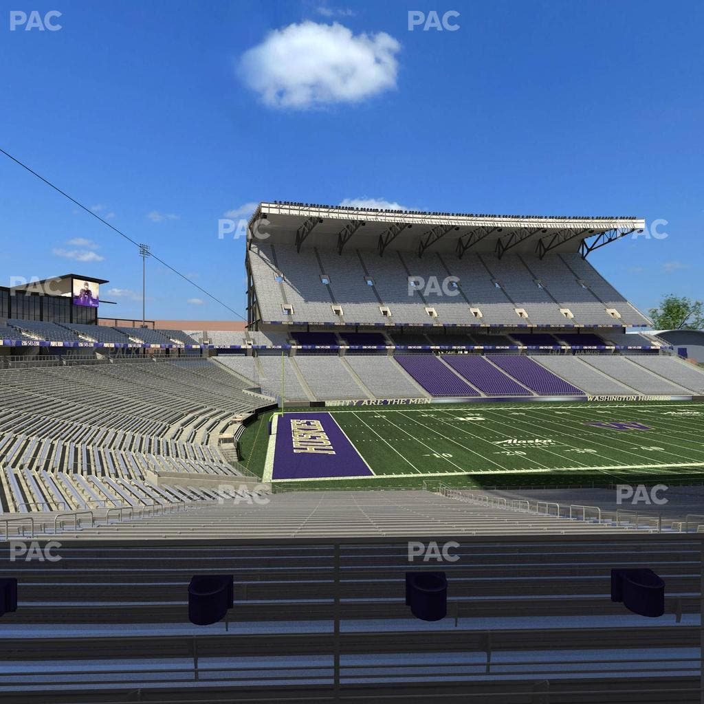 Husky Stadium - Section 110 Seat View