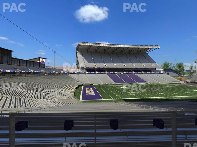 Husky Stadium - Section 110 Seat View
