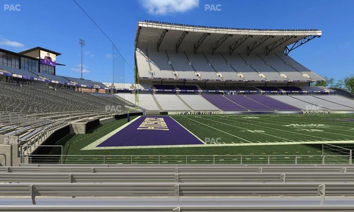 Husky Stadium - Section 110 Seat View